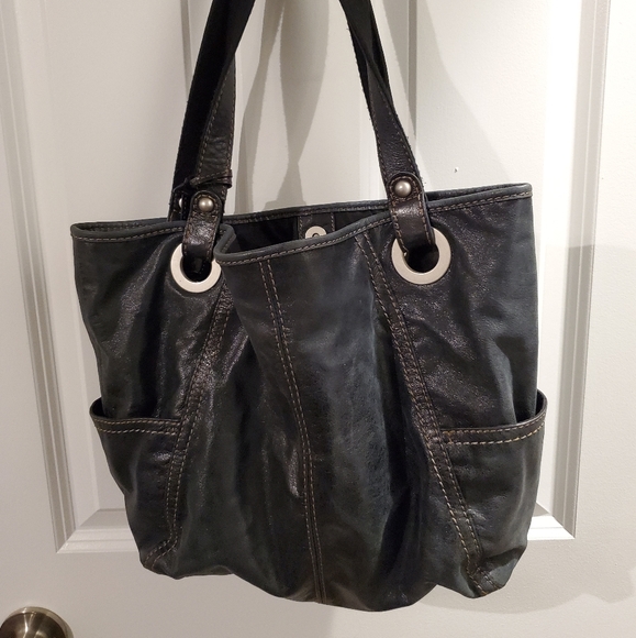 fossil vintage leather bag